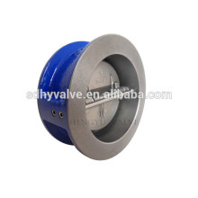 cast iron/ductile iron wafer check valve with FBE coated